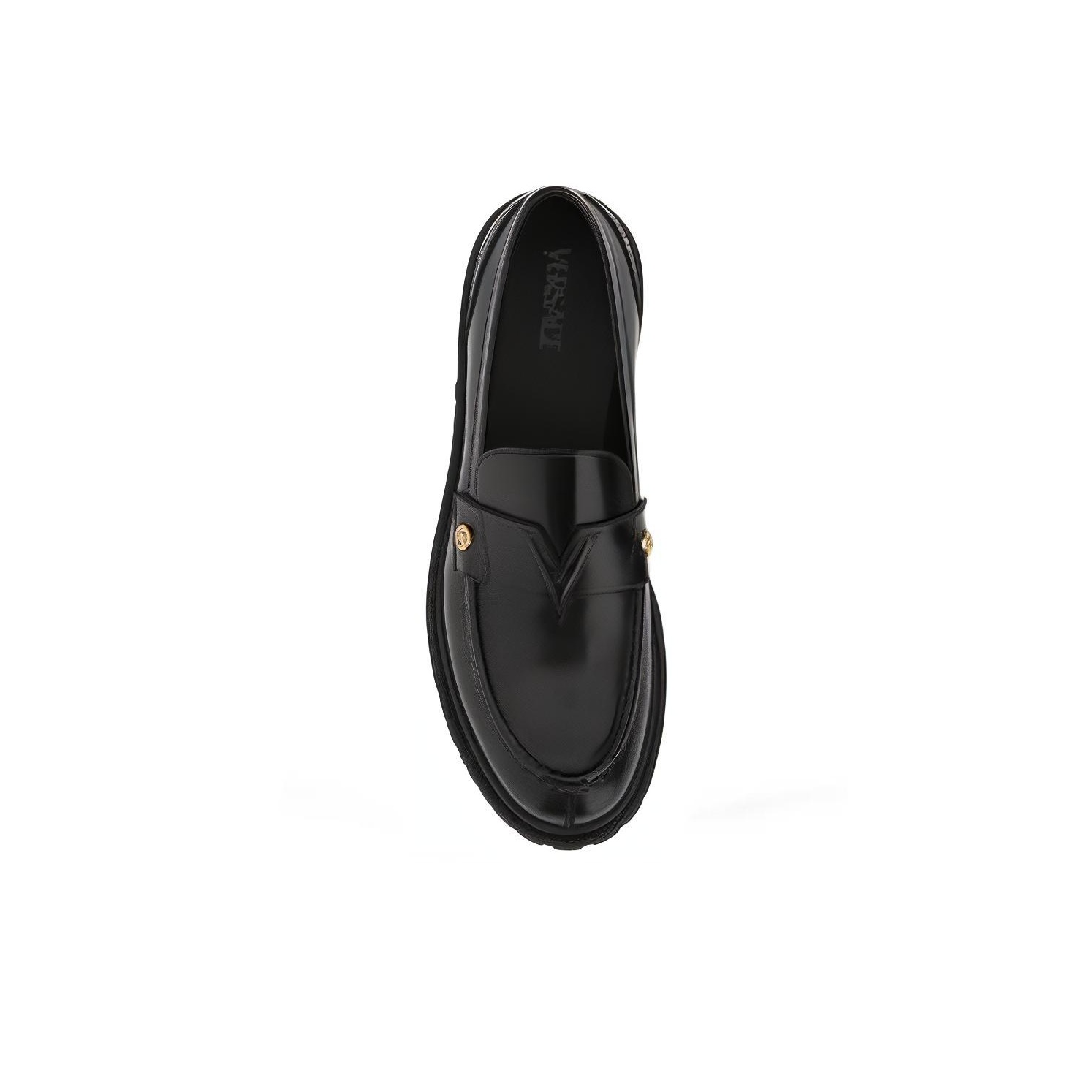 VERSACE Men's Casual Shoes Men's Black - POIZON