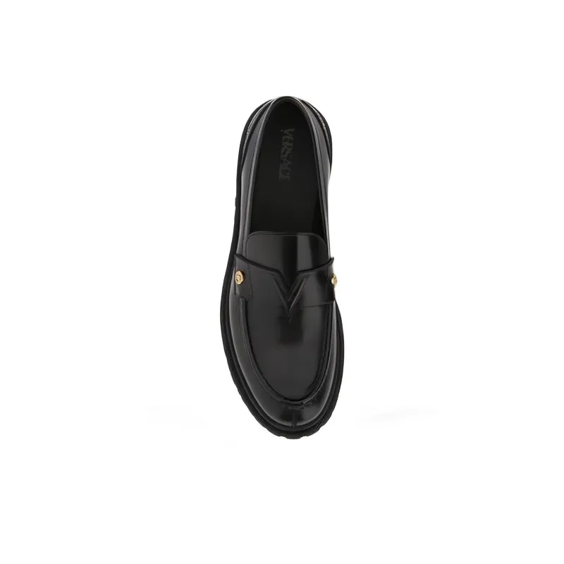 FANSIZHE Men's Casual Shoes Men's Black-4