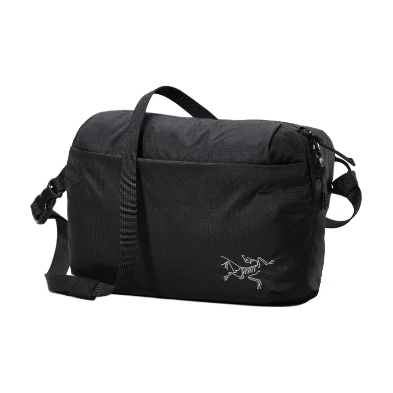 Arcteryx Nylon Shoulder Bag, Crossbody Bag Regular Unisex Black-0
