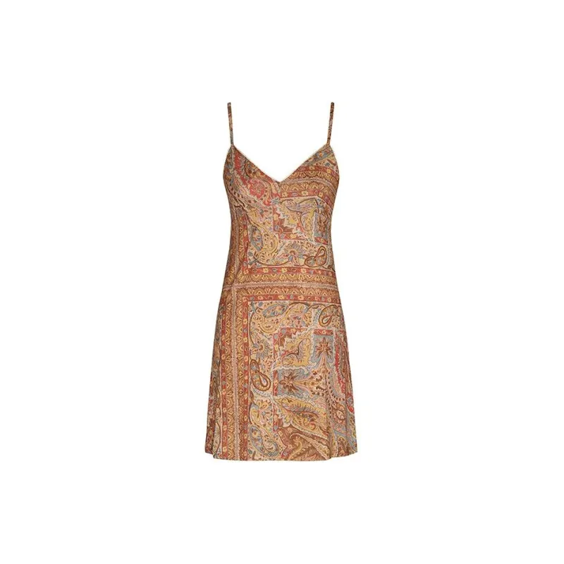Zimmermann FW23 Long-Sleeved Dresses Women's Gold-1