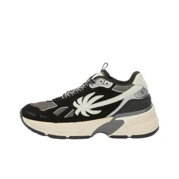 PALM ANGELS The Palm Runner Round Toe Sneakers