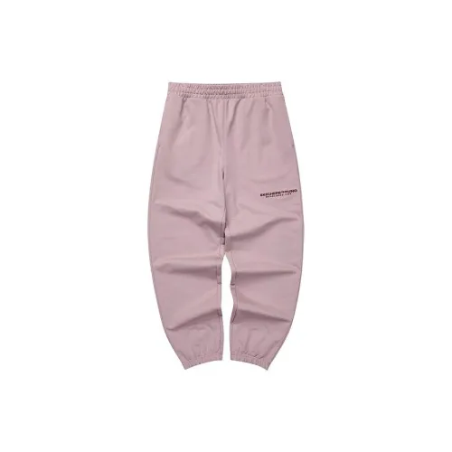 Skechers Knitted Sweatpants Men Wooden Rose Pink/04JD