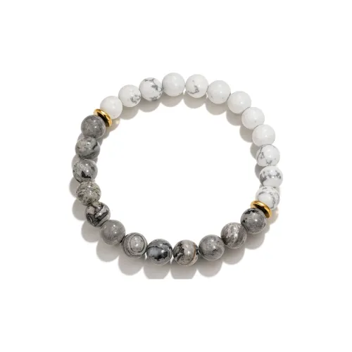 Jodie&Kevin White Turquoise Bracelets Unisex