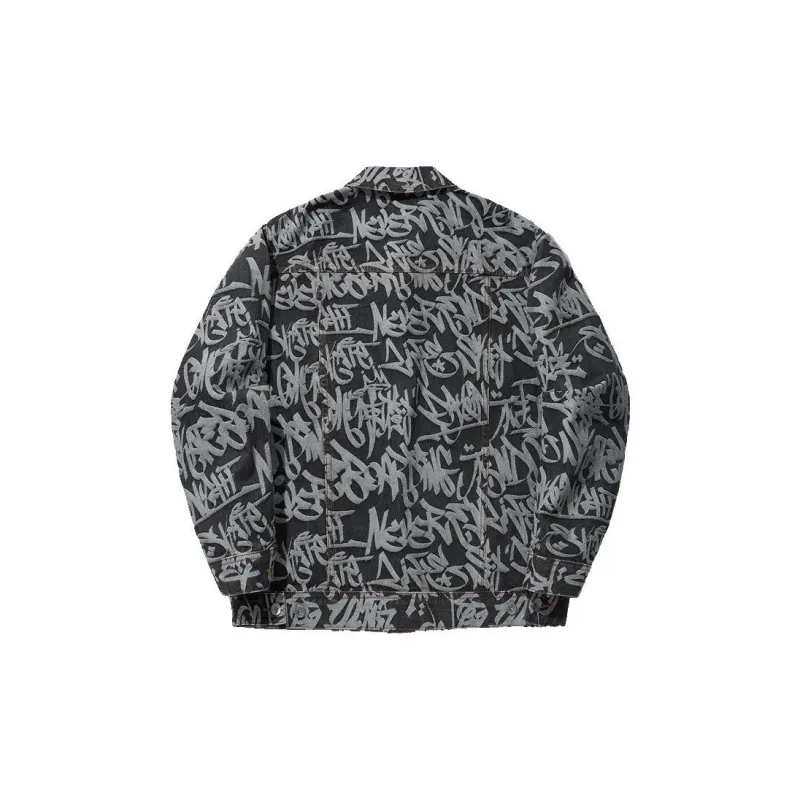LiNing Denim Jacket Men's Black-1