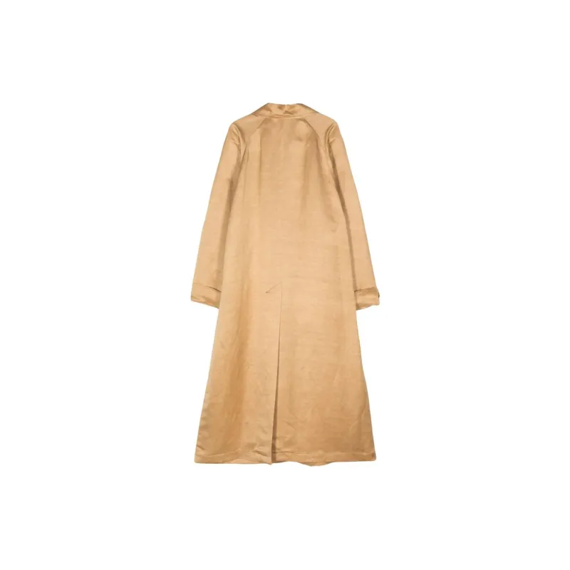 ALYSI Charmeuse Trench Coat-1
