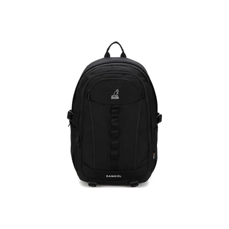 KANGOL Polyester Backpack Unisex Black-0