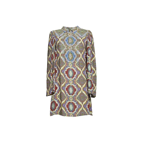 ETRO Long-Sleeved Dresses Women's Multicolor