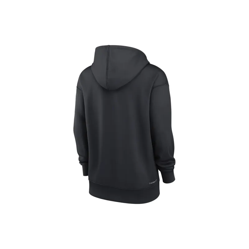 Nike New York Yankees Authentic Collection Women's Nike Therma Mlb Pullover Hoodie-1