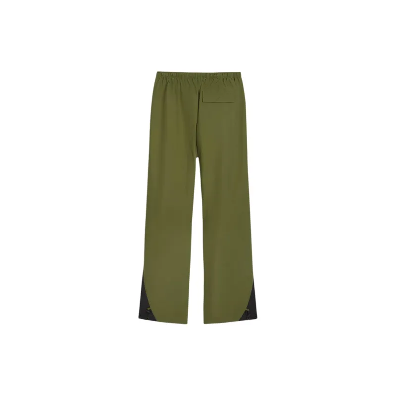 PUMA Knitted Sweatpants Women's Olive Green-1