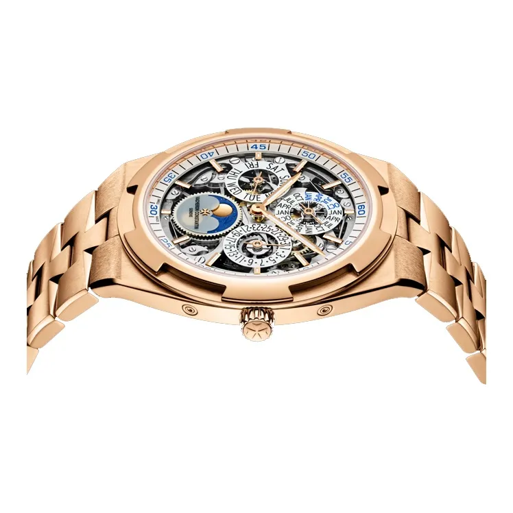 VACHERON CONSTANTIN Overseas Collection Automatic Mechanical Movement Men's Watches Watch 41.5mm Cut-Out Dial-1