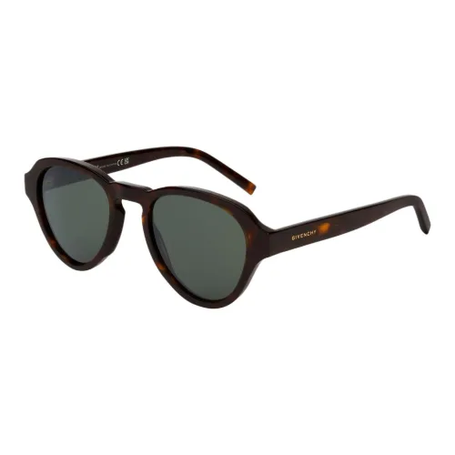 GIVENCHY Acetate Polyamide Irregular Shape Sunglasses Women's Tortoiseshell