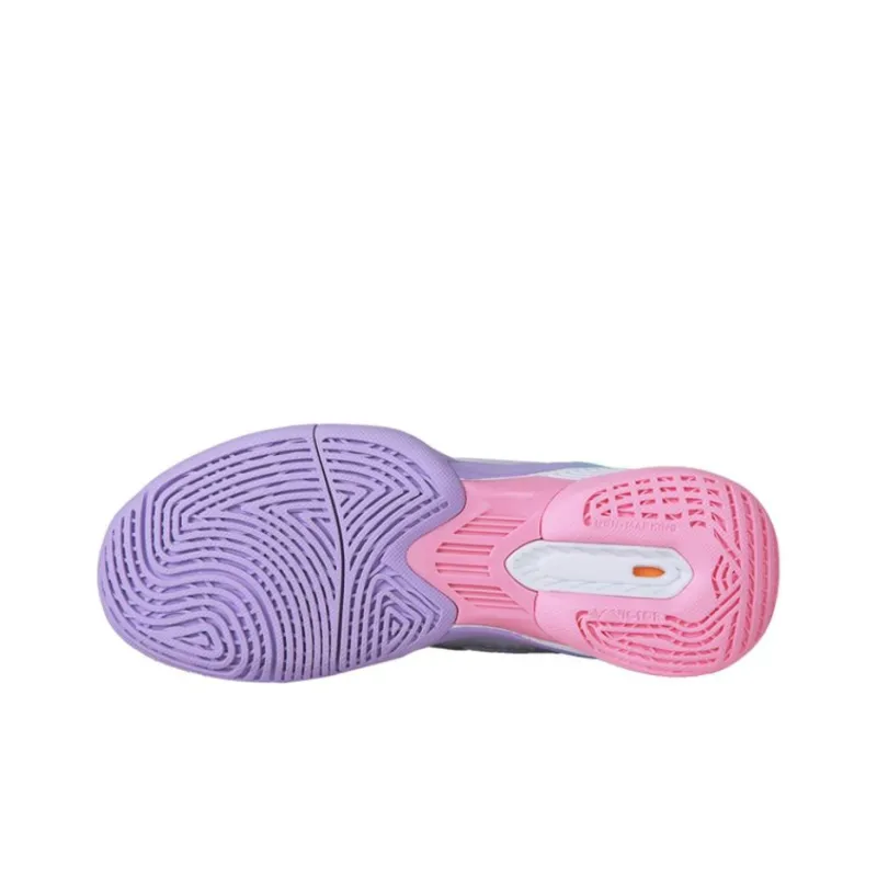 VICTOR Anti Slip Wear Resistant Low Top Badminton Shoes Unisex Purple Pink-2