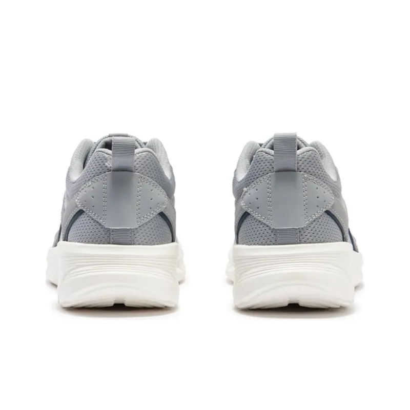 361° Cushioned Slip-Resistant Low-Top Running Shoes Men's Gray White-2