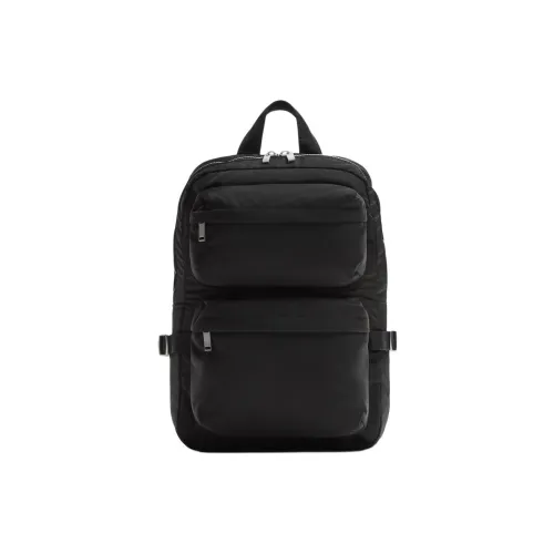 ZARA Backpacks Black