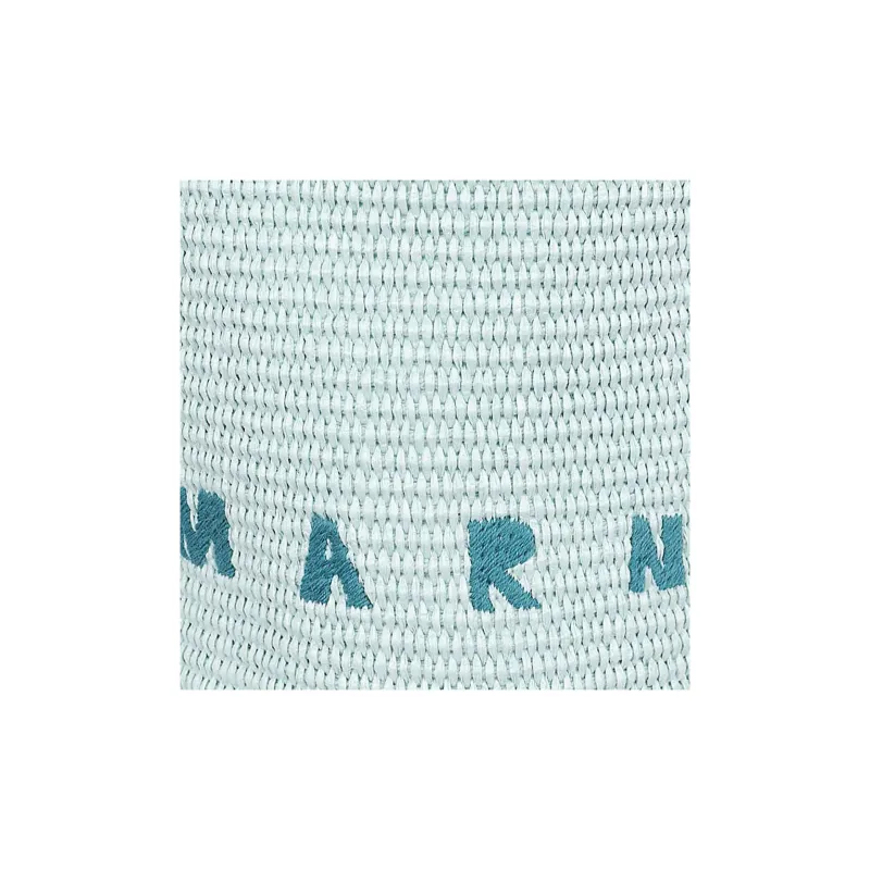 MARNI Cotton Bucket Bag, Shoulder Bag, Crossbody Bag, Handbag Mini Women's Light Mint-3