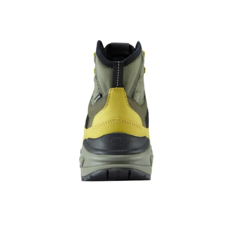 KOLON SPORT Tripod Abrasion-Resistant High-Top Hiking Shoes Unisex Yellow-3