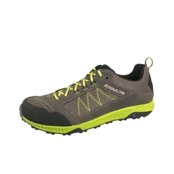 SCARPA Rapid Cushioning Anti-Slip And Wear-Resistant Low-Top Running Shoes Men's Gray Green