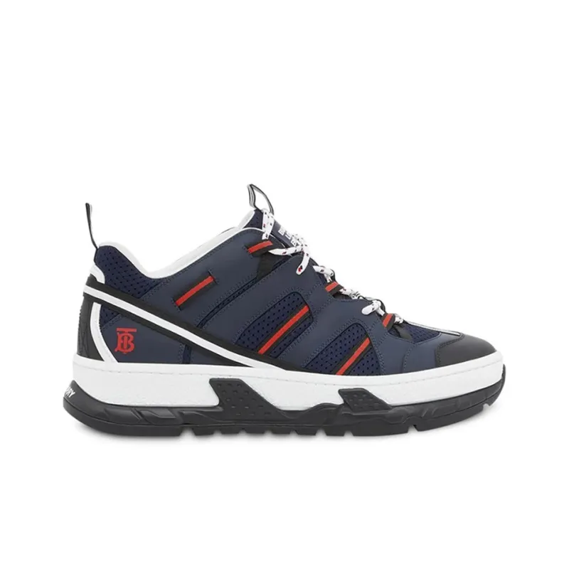 Burberry Mesh Nubuck Union Navy Red-1