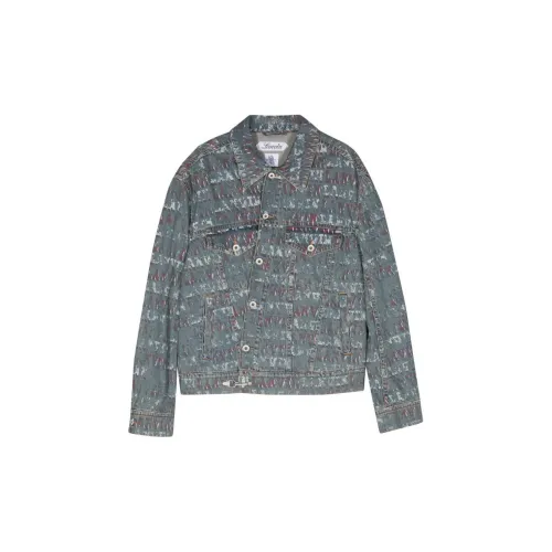 Lanvin Denim Jackets Men Indigo