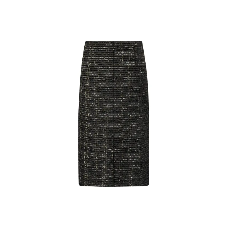 KARL LAGERFELD SS24 Casual Long Skirt Women's Black-1