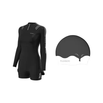 TOSWIM Swimming Sets Polyamide Elastane Polyester Surfing Scuba Diving Hot Springs Vacation Women's