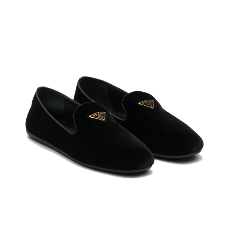 PRADA Loafers Women's Black-4