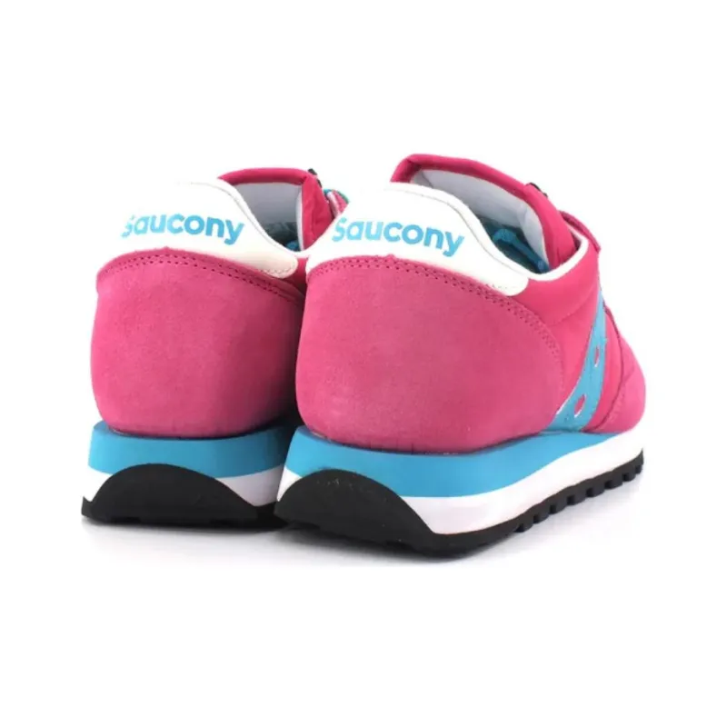 Saucony Jazz Original Fuchsia Blue Women's-4