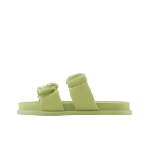 ARMANI EXCHANGE Slide Slippers Women's Green