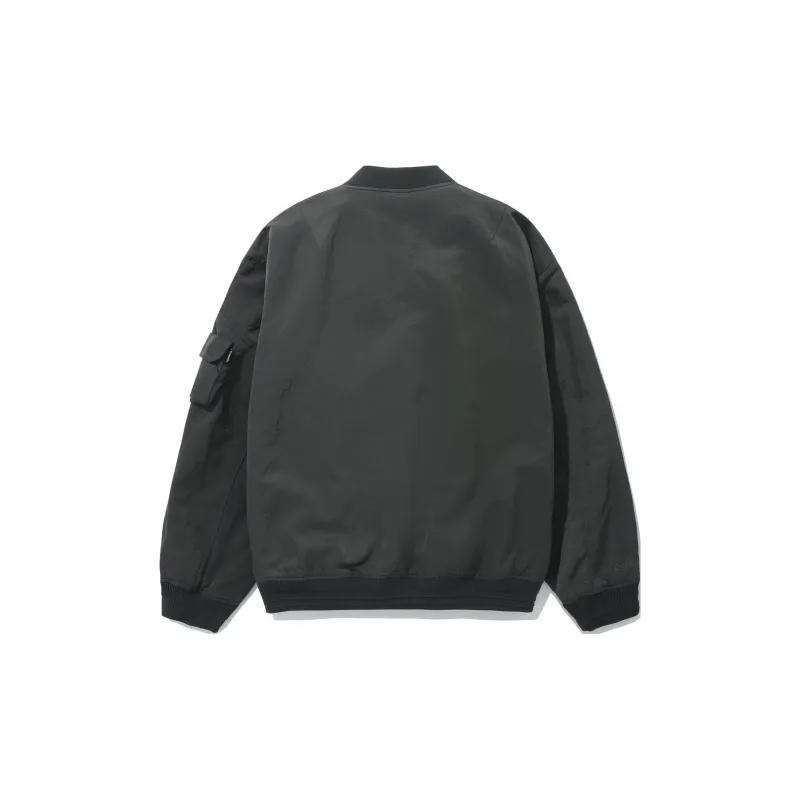 COVERNAT SS24 Baseball Jacket Unisex Charcoal-1