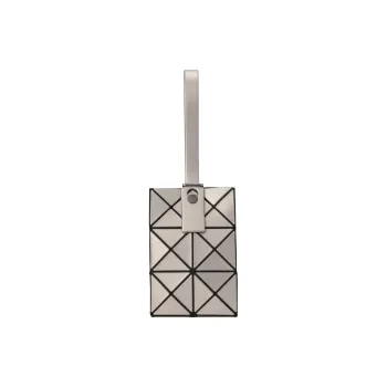 ISSEY MIYAKE Polyvinyl Chloride Resin Handbag Regular Women's Silver