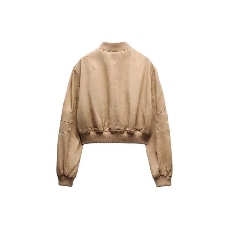 ZARA Jackets & Coats Women's Tan-1