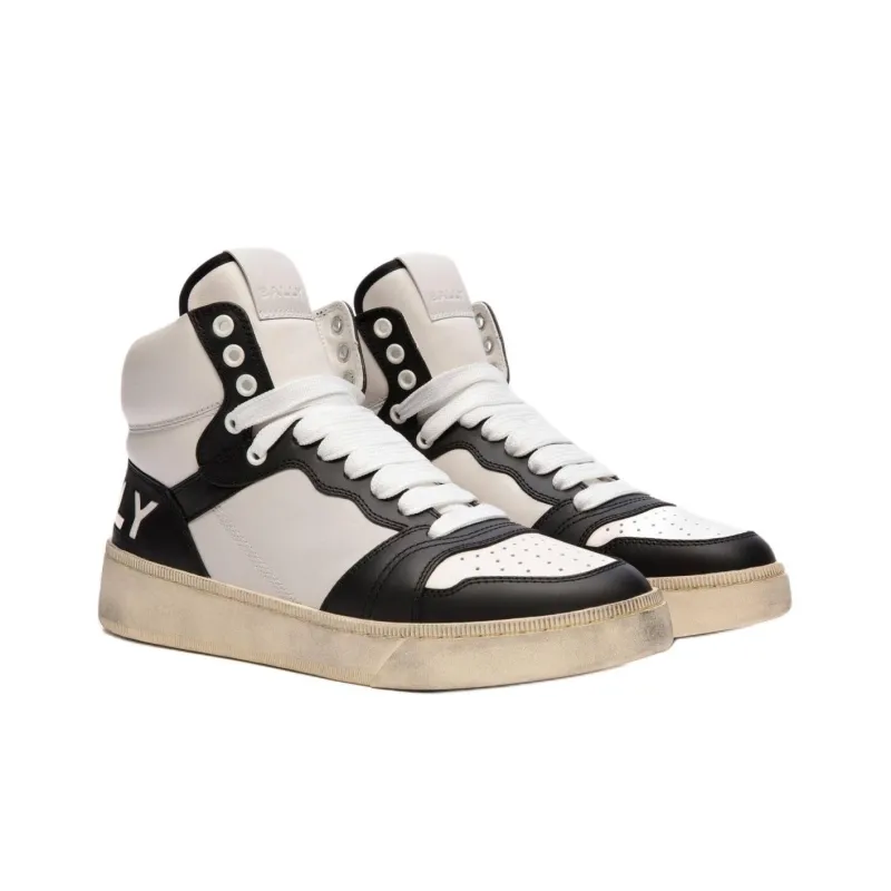 BALLY High-top Leather Sneakers-2