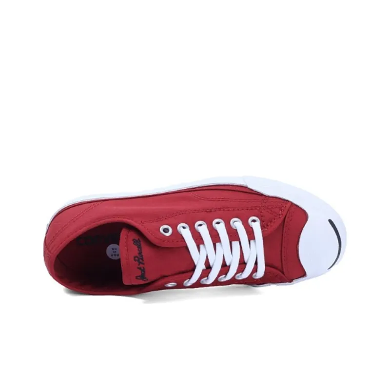 Converse Jack Purcell Slip Resistant Canvas Shoes Women's Burgundy-4