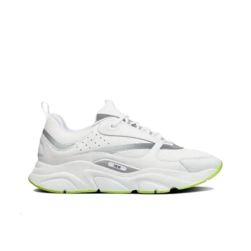 DIOR B22 White Silver Fluo Green-1