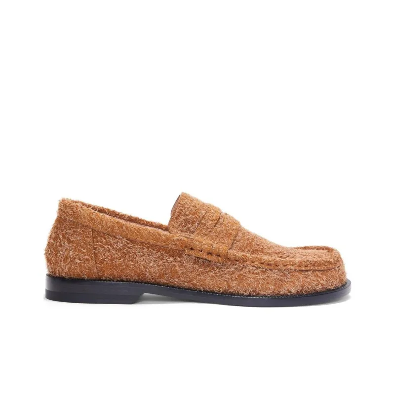 LOEWE Campo Loafers Women's Tan-1