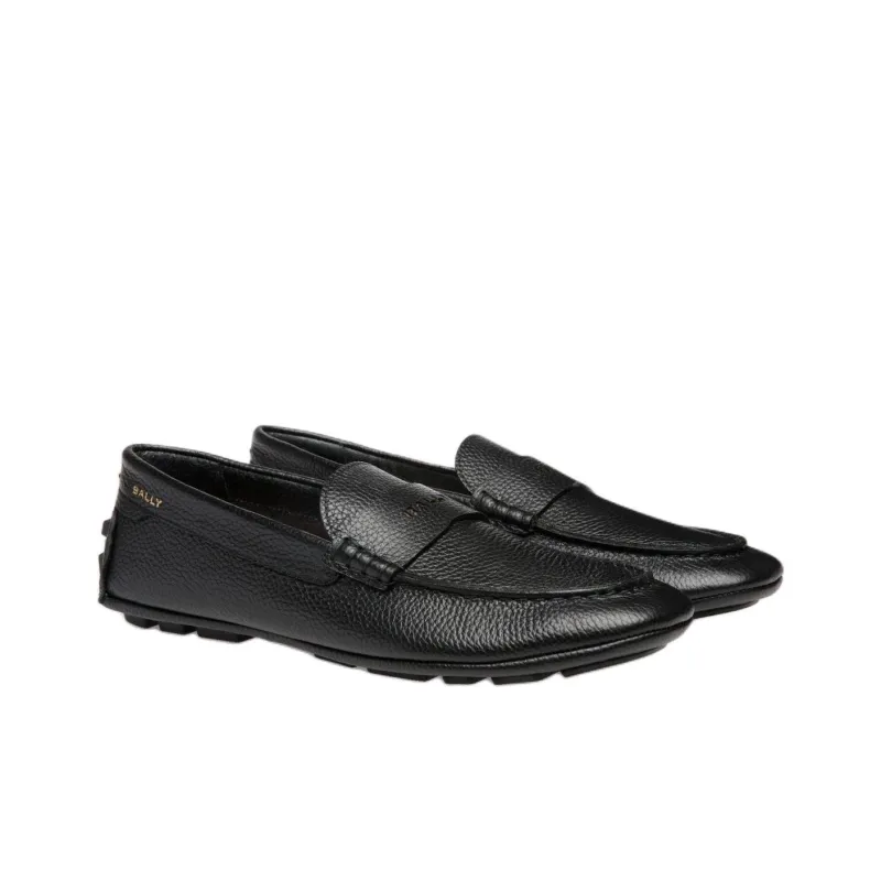 BALLY Gommino Loafers Men Black-2