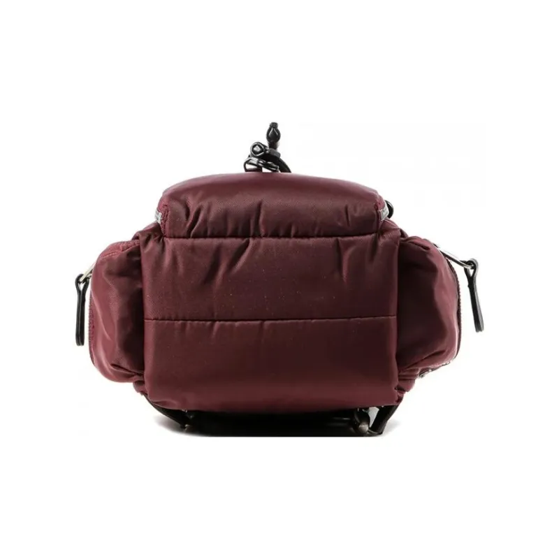 Burberry Canvas Backpack Women's Burgundy-2