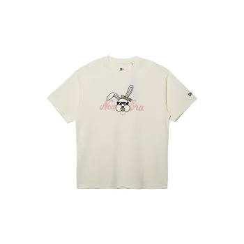 New Era T Shirts Unisex Ivory White
