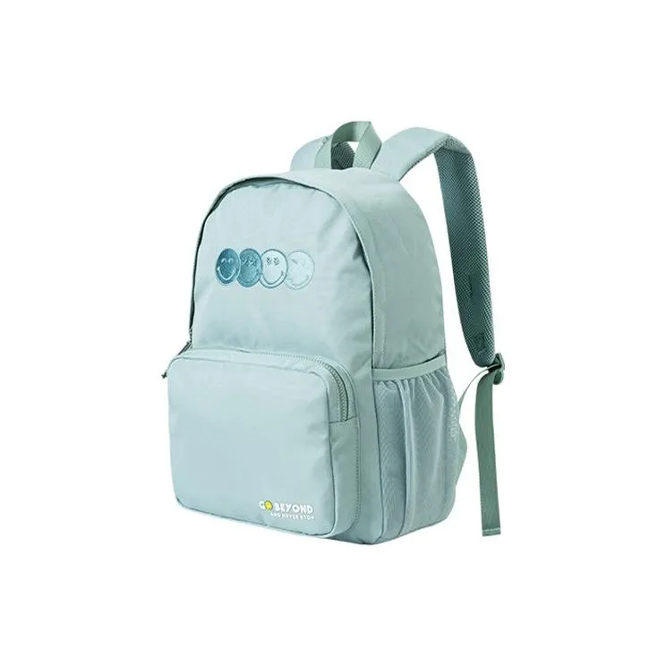 Anta SmileyWorld️® Collaboration Life Collection Oxford Backpack Regular Unisex Oxford Green-1