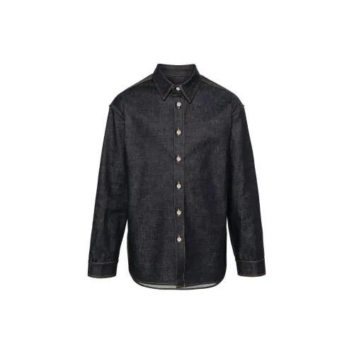 Ferragamo Long Sleeved Denim Shirt