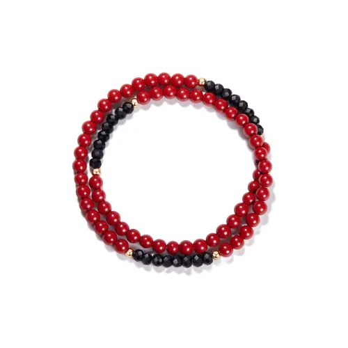 Far Mountain Joe Reconstructed Cinnabar Bracelets Unisex