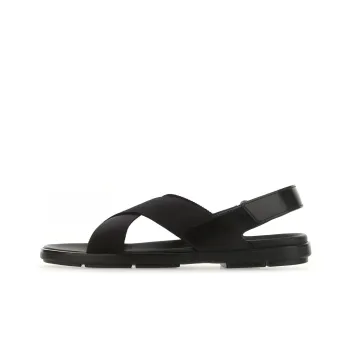 PRADA One Strap Sandals Men's Black