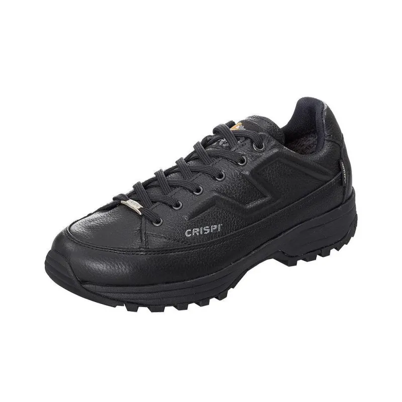 CRISPI Addict Cushioned Anti Slip Wear Resistant Waterproof And Breathable Low Top Trekking Shoes Men's Black-2