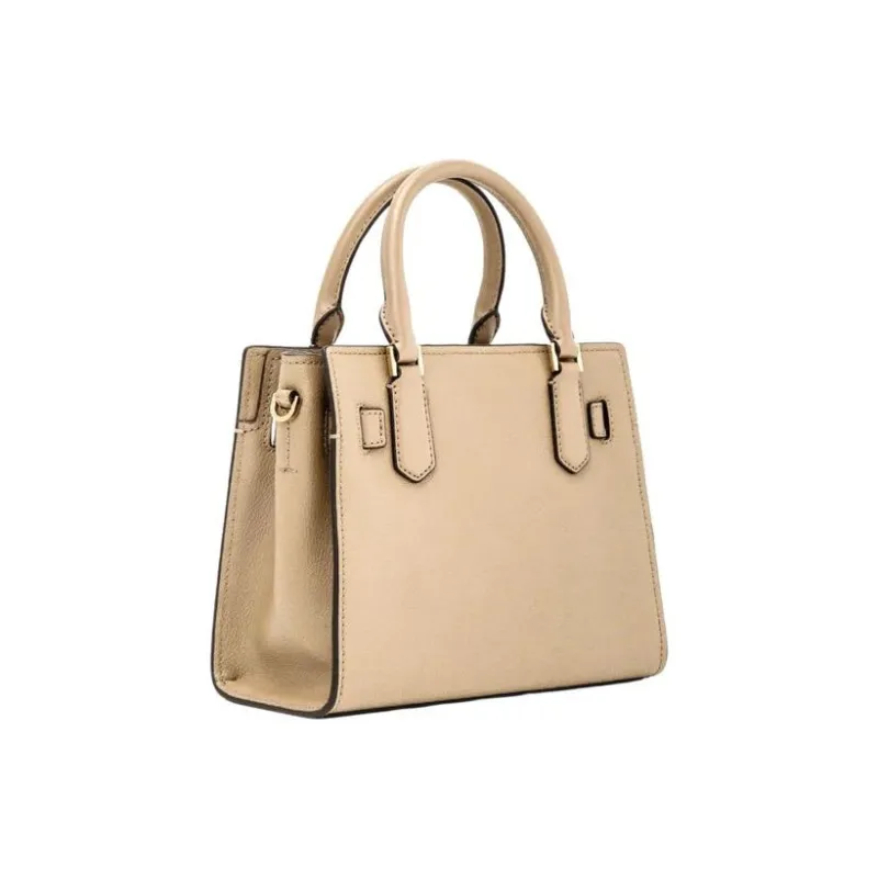 MICHAEL KORS Hamilton Series Leather Handbag Shoulder Bag Crossbody Bag Small Size Women's Brown-2