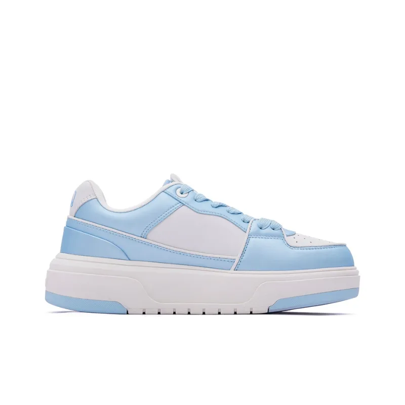 MLB Chunky Liner 24SS Los Angeles Dodgers Slip Resistant Low Top Skateboard Shoes Unisex Light Blue-1