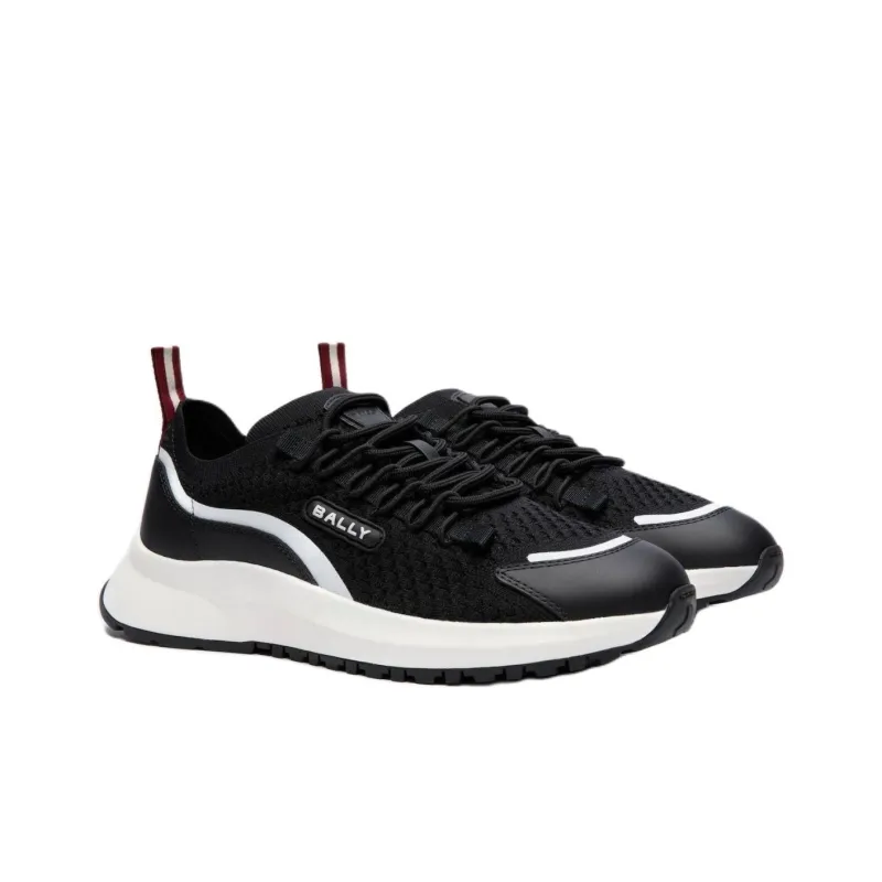 BALLY Logo-appliqué Mesh-panelling Sneakers-2