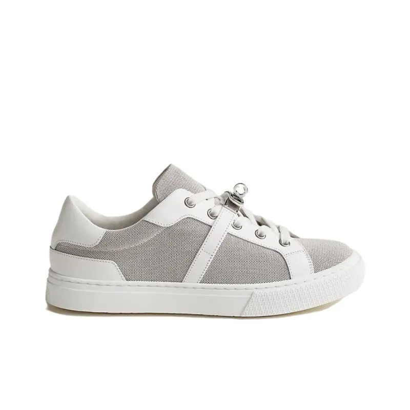 HERMES Day Low Top Skateboard Shoes Women's Gray-1