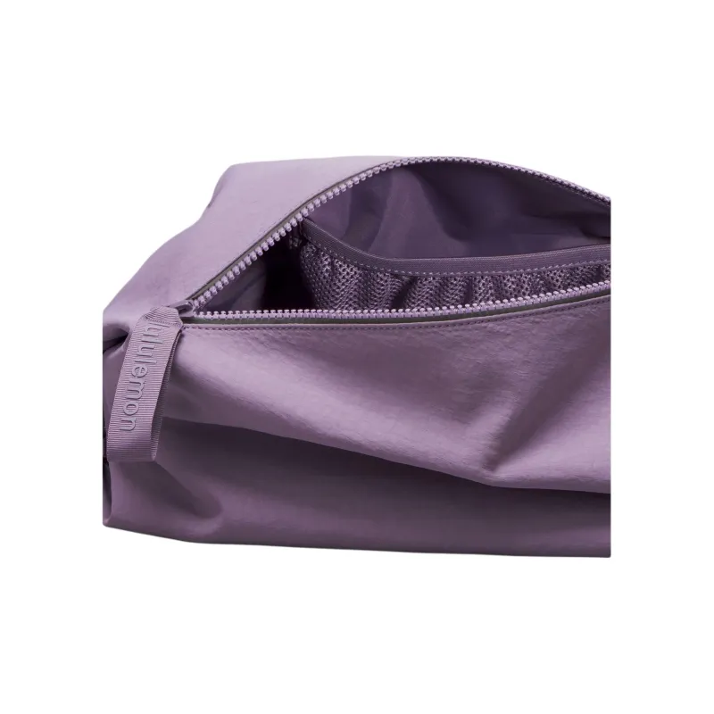 Lululemon Cotton Sports Bag Backpack Shoulder Bag Women's Purple-3