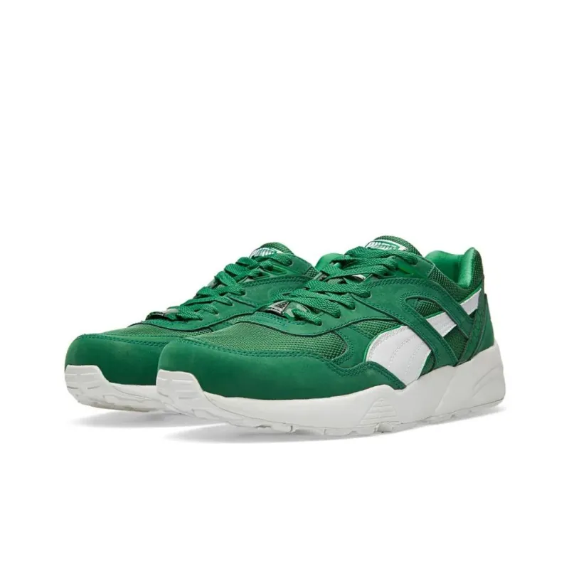 PUMA R698 Trinomic Low-Top Casual Shoes Men's Green-2
