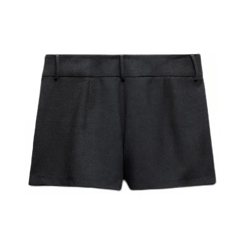 ZARA Casual Short Skirts Women's Zebra Print Gray-1